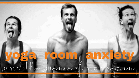yoga room anxiety